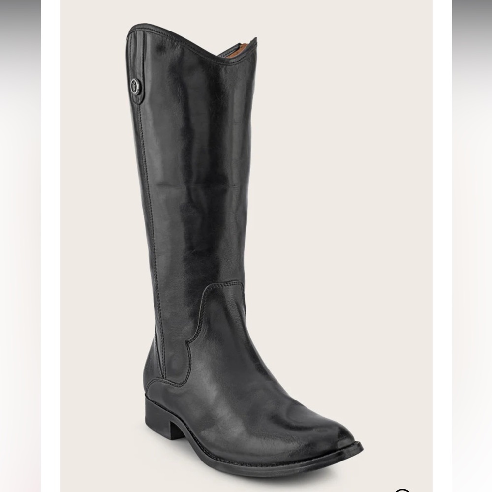 [Frye] Marissa Medallion leather boots